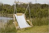 Best Quality Curved Arm Single Swing! Bent Oak Single Swing by Nags Head Hammocks