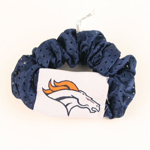 Denver Broncos Pony Tail Holder - Navy