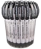 Greeting Pen "Graduation" Pen Set with Rotating Messages, 36 Pens (09517)