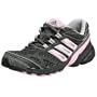 adidas Women's Kooger Running Shoe,Graphite/Pink/Iron,7.5 M