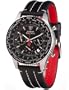 Detomaso Classic Herren-Armbanduhr FIRENZE Chronograph Leder