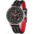 Detomaso Classic Herren-Armbanduhr FIRENZE Chronograph Leder