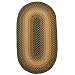 Charlestown Pine Braided Wool Rug, 20 in x 30 in