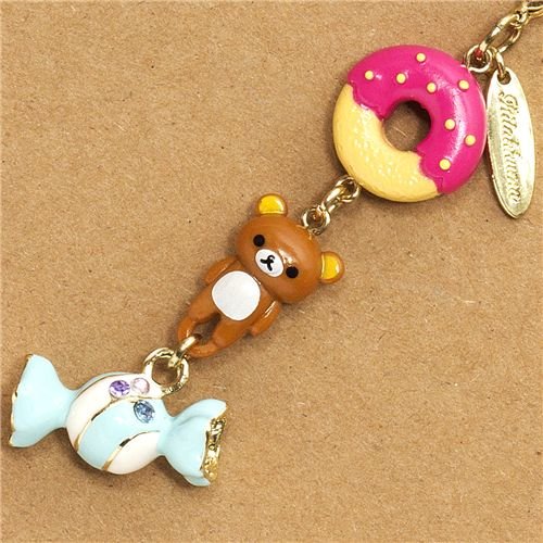 Imagen 2 de adorno colgante del oso Rilakkuma Francia con correa