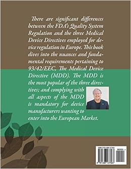 he European Medical Device Directive (MDD):