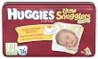 Huggies Supreme Little Snugglers Diapers, Newborn, 36-Count Box (Pack of 2)