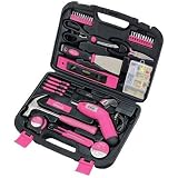 Buy Apollo Precision Tools DT0773N1 135-Piece Household Pink Tool Kit by Apollo