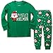 Toddler Kid Boys Girls Christmas pajama T shirt+long pants YSQA7164