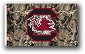 SOUTH CAROLINA GAMECOCKS Real Tree Camo 3 x 5 Flag