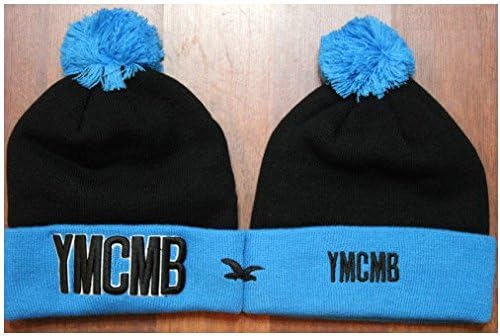 Generic Hiphop Fashion Street Style Beanie (Ymcmb beanie(balck.blue))