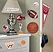 RoomMates RMK1373SCS Virginia Tech Peel & Stick Wall Decals