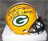 Jerry Kramer Green Bay Packers NFL Hand Signed Mini Football Helmet with SB I, II Champs Inscription