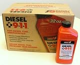 Diesel 911 32oz., Case of 12 Treats 30-75 gallons diesel fuel per Bottle