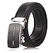Men's Automatic Buckle Leather Genuine Leather Belts-Black/Brown（D03/04/05）