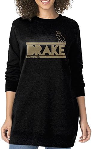 Womens Drake OVOXO Owl Logo Long Sweatshirt Hoodie