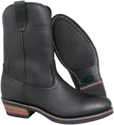 Xelement Mens Western Style Heavy Top Grain Leather Boots - 9 1/2