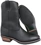 Men's Western Style Heavy Top Grain Leather Boots - Size : 10 1/2