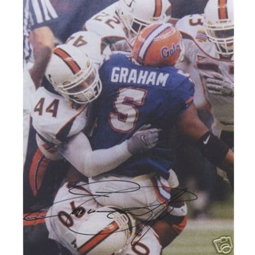 Earnest Graham Autographed Florida Gators (vs Miami Sugar Bowl) 8x10 Photo