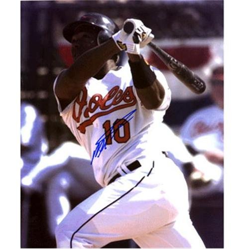 Miguel Tejada Autographed Baltimore Orioles 8x10 Photo