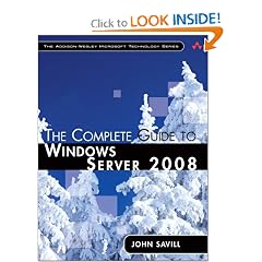 The Complete Guide to Windows Server 2008 (Addison-Wesley Microsoft Technology Series)