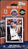 Topps MLB Baseball Cards 2009 New York Mets 14 Card Team Set