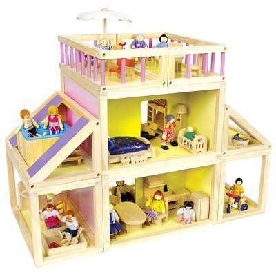 Childrens Toyshop  Toys : Modular Dollhouse