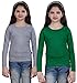 Sinimini plain full sleeve girls top (pack of 2) RS.599.00