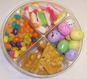 Scott's Cakes 4-Pack Sour Bunnies, Spring Mix Jelly Beans, Chocolate Malt Eggs, & Peanut Brittle