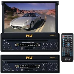 Pyle PLTS73FX 7-IN Single DIN In-Dash Motorized Touch Screen TFT/LCD Monitor w/ DVD/CD/MP3/MP4/USB/SD/AM-FM Player Pyle PLTS73FX 7-IN Single DIN In-Dash Motorized Touch Screen TFT/LCD Monitor w/ DVD/CD/MP3/MP4/USB/SD/AM-FM Player