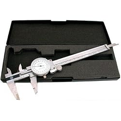 6" Vernier Dial Caliper Gauge Sliding Measuring Tool