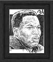 Oakland Raiders Framed Bo Jackson Raiders Print By Michael Mellett -