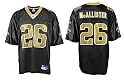 Duece McAllister New Orleans Saints Youth Black NFL Equipment Replica Football Jersey By Reebok