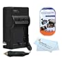 Canon LP-E8 LPE8 Equivalent to OEM LC-E8 Replacement 1 Hour Battery Charger For The Canon Rebel T2i 550D, T3i, EOS 600D DSLR Digital Camera + Free Pack Of LCD Screen Protectors
