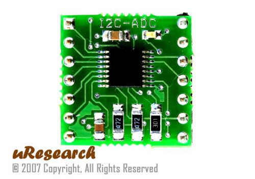 I2C 12-Bit, 8-CH Analog-to-Digital Converter