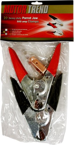 Motor Trend MTP-CLMP Parrot Replacement Clamps, 500-AMP
