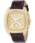 Michael Kors #MK5106 Women's Leather Strap Diamond Accented Chronograph Watch