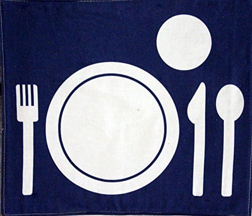 Montessori Children's Placemat (indigo)