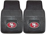 San Francisco 49ers Heavy Duty 2-Piece Vinyl Car Mats 18x27