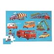 Vehicle Sounds Floor Puzzle With Case by Crocodile Creek