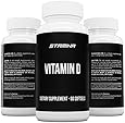 Vitamin D Supplement ★ 5000 IU Pills for Adults & Kids ★ 60 Softgel Tablets Per Bottle ★ 2 Months Supply ★ Protective Effect Against Multiple Diseases & Conditions ★ 100% Vitamin D3 Pills