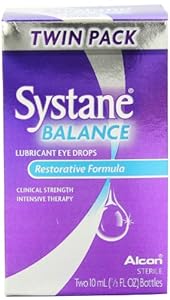 Systane Balance Lubricant Eye Drops, Restorative Formula, Two 10 Ml, 1/3 Fl.Ounce