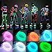 PYSICAL(TM) 15ft Neon Light El Wire w/ Battery Pack for Parties, Halloween Decoration (Orange)