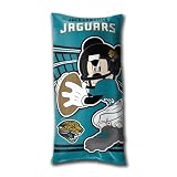 BSS - Jacksonville Jaguars NFL Mickey Folded Body Pillow (18in x 36in)