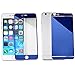 iPhone 6 4.7inch Case-Yerwal Front+Back Mirror Tempered Glass Film Screen Protector Cover for iPhone 6 4.7
