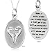 Sudden Loss Memorial Necklace, Sterling Silver