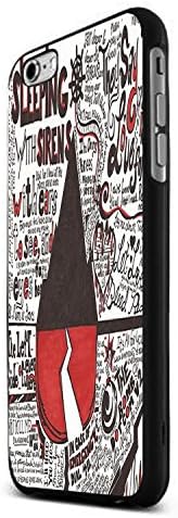 Quote of Sleeping with Sirens Custom Case for Iphone 5/5s/6/6 Plus (Black iPhone 6)