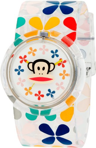 Click here to buy Paul Frank Jett Floral Lei Clear Watch by Paul Frank.
