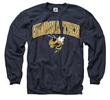 Georgia Tech Yellow Jackets Navy Perennial II Crewneck Sweatshirt