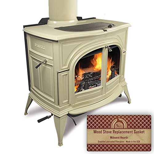 Midwest Hearth Wood Stove Replacement Gasket Kit for Woodburning Stoves