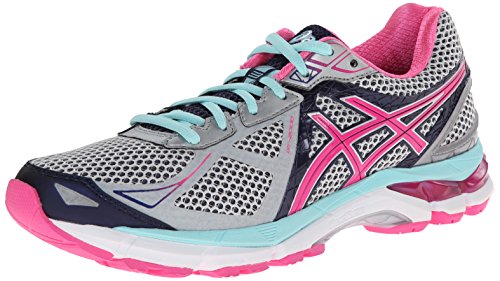 ASICS Women\'s GT-2000 3 Trail Running Shoe Lightning/Hot Pink/Navy 7 B - Medium